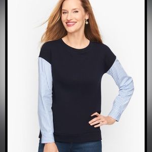 Talbots  LONG SLEEVE CREWNECK TOP